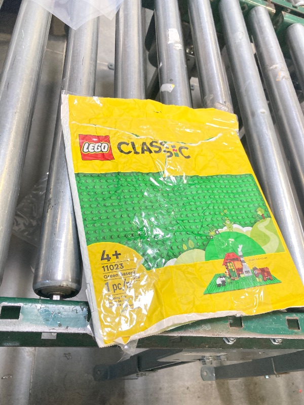 Photo 1 of LEGO Classic Green Baseplate, Square 32x32 Stud Foundation to Build, Play, and Display Brick Creations, Great for Grassy Nature Landscapes, 11023