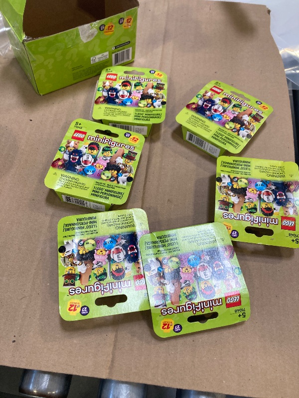 Photo 1 of LEGO Minifigures Series 27 6 Pack - Multipack of Collectible Figures for Kids, Boys and Girls, Ages 5+ - Mystery Blind Box of 12 Possible Minifigures - Gift Idea for Birthdays or Events - 66795
