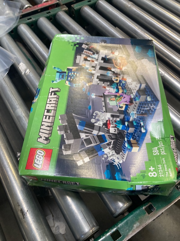 Photo 1 of LEGO Minecraft The Deep Dark Battle Set, 21246 Biome Adventure Toy, Ancient City with Warden Figure, Exploding Tower & Treasure Chest, for Kids Ages 8 Plus