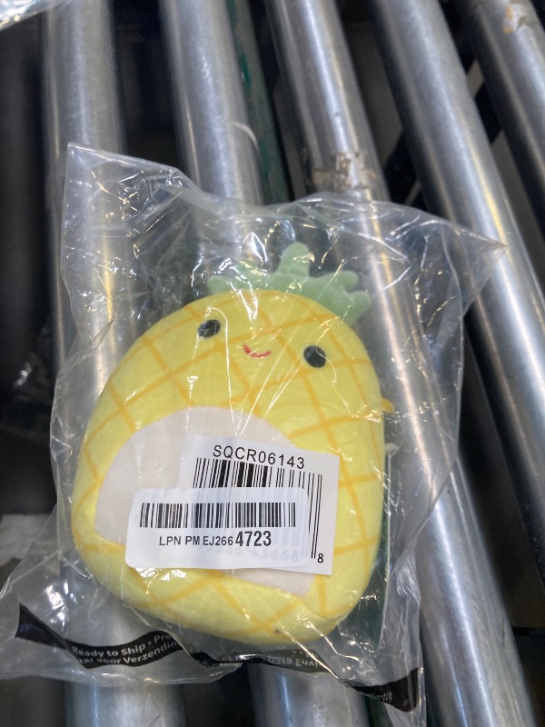Photo 1 of Squishmallows Original 5-Inch Maui Yellow Pineapple with White Belly - Official Jazwares Plush