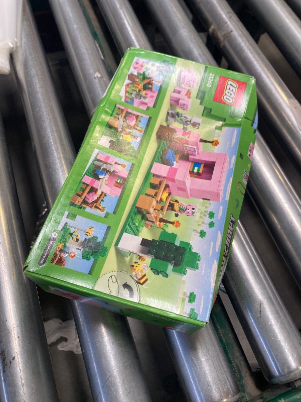 Photo 1 of LEGO Minecraft The Baby Pig House Toy Figures and Playset - Building Minecraft Toy for Kids, Boys and Girls, Ages 7+ - Gift for Birthdays - with 2 Minifigures for Pretend Play - 21268