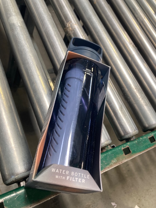 Photo 1 of LifeStraw Go Series Water Filter Bottle - BPA-Free, Removes Bacteria, Parasites, Microplastics, Improves Taste, 22oz, Aegean Sea