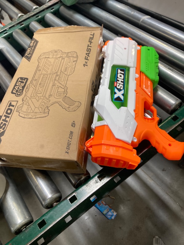 Photo 1 of XSHOT Fast-Fill Medium Water Blaster by ZURU, Watergun for Summer, XSHOT Water Toys, Squirt Gun Soaker (Fills with Water in just 1 Second!) Big Water Toy for Children, Boys, Teen, Men (Medium)