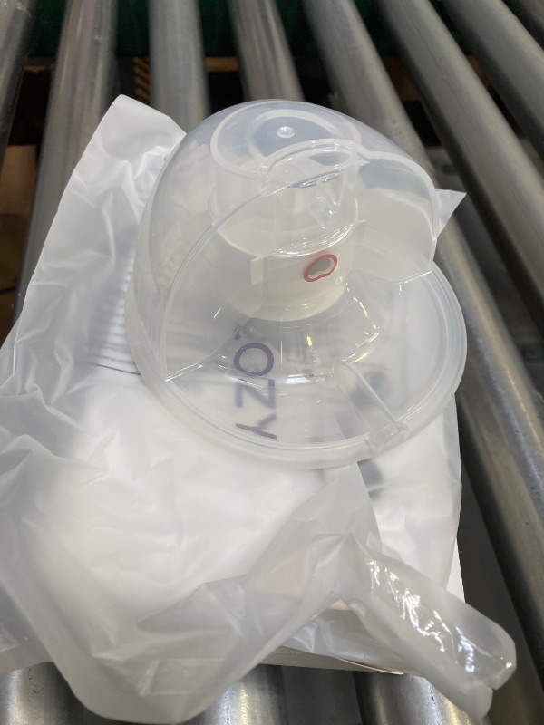 Photo 1 of Momcozy Full Set Collector Cup Only Compatible with Momcozy M5 NOT for Others. Original M5 Breast Pump Replacement Accessories (160ml, with Double-Sealed Flange 24mm)