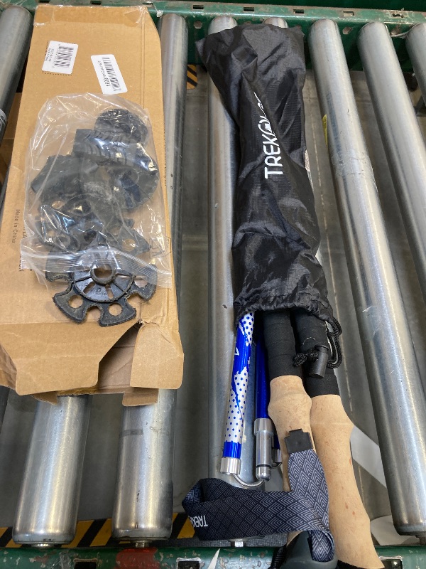 Photo 1 of TREKOLOGY Trek-Z Collapsible Hiking & Trekking Poles - Balance Support for Seniors, Women, and Men, 2pc Per Set