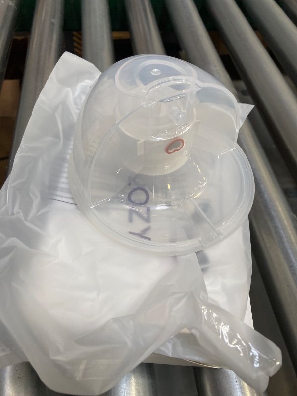 Photo 1 of Momcozy Full Set Collector Cup Only Compatible with Momcozy M5 NOT for Others. Original M5 Breast Pump Replacement Accessories (160ml, with Double-Sealed Flange 24mm)