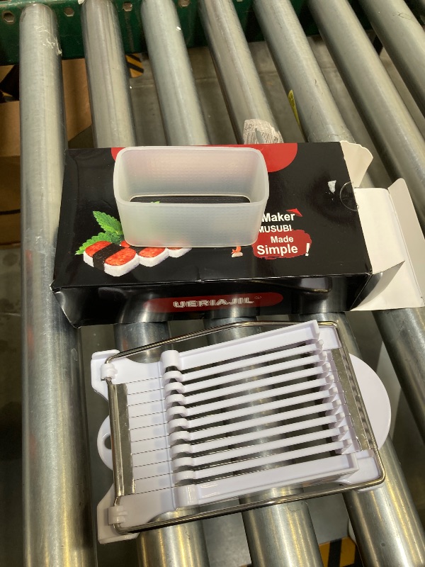 Photo 1 of Musubi Mold Kit Musubi Maker Press 2 Pack with Luncheon Meat Slicer and Rice Paddle - Create Authentic Hawaiian Musubi at Home Non-Stick, The Musubi Mold is Used in Hawaii Restaurants