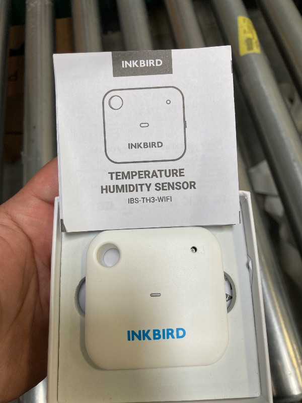 Photo 1 of INKBIRD WiFi Thermometer Hygrometer Monitor, Smart Temperature Humidity Sensor IBS-TH3 with App Notification Alert, 1 Year Data Storage Export, Remote Monitor for Greenhouse Wine Cellar Baby Room