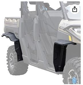 Photo 1 of SAUTVS Extended Fender Flares for Ranger XP 1000 18-25, Heavy Duty Front & Rear Mud Flaps for Polaris Ranger XP 1000 Crew 2018-2025 Accessories (8PCS)