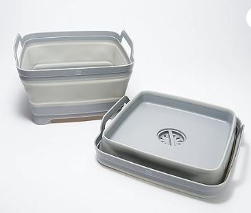 Photo 1 of Set of 2 Collapsible Dish Drainers 