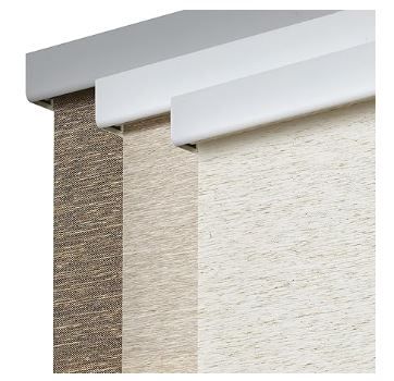 Photo 1 of Persilux Free-Stop Cordless Roller Window Shades Light Filtering Roller Shades for Windows (Cream 23" W x 64" H) Natural Woven Fabric UV Protection Thermal Insulation Roller Blinds for Windows, Home