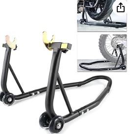 Photo 1 of Xitomer 450lbs Universal Motorcycle Rear Stand Wheel Lift Stands, Spool-Style Lift Stand Universal Paddock Stand Powersports Stands Heavy Duty Paddock Stand