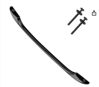 Photo 1 of 2025 Upgraded 5304458312 Oven Door Handle Compatible Kenmore Frigidaire Electrolux Electric Range Oven Stove Handle Replaces 316443600 AP3965016(Include 2 PC Handle Screws) 