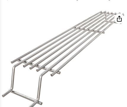 Photo 1 of Grill Warming Rack for Weber Spirit Grill 69866 Warming Rack Spirit 200 Series, with Up Front Controls (2013 - Newer)?21.5 '' Stainless Steel Grill Upper Rack for Weber 7640/69866