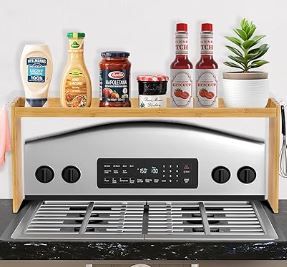 Photo 1 of BAMBOO STOVE TOP SHELF