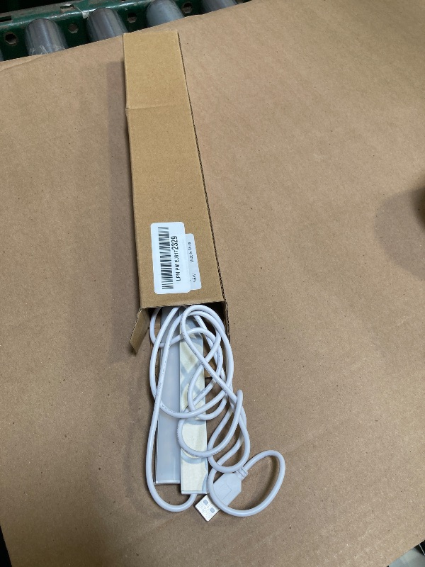 Photo 1 of Under Cabinet Lighting, 2pcs 12" 3000K Dimmable LED Closet Light, USB Plug, Memory Function, Linkable LED Cabinet Light Bar for Kitchen, Plug-in Workbench Light, Super Slim LED Light Bar for Room