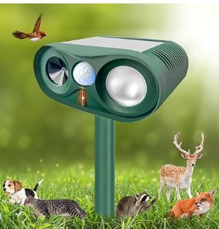Photo 1 of Solar Ultrasonic Animal Repellent Outdoor