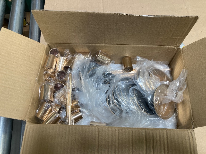 Photo 1 of zeochyni Set of 24 French Gold Taper Candle Holders Bulk Candlestick Holders, Decor Candle Stick Candle Holder for Table or Mantel Centerpiece, Wedding, Dinning, Party Home Decor