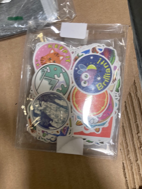 Photo 1 of Sticker for Water Bottles, 300 Pcs/Pack Cute Vinyl Waterproof Vsco Laptop Stickers for School Students Gifts Classroom Teachers Prizes Stickers for Kids Teens Girls