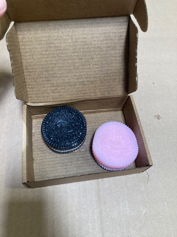Photo 1 of Gytera Sticky Cookie Squishies Fidget Toys Adults, Squeeze Toys Sensory Toys for Kids with Autism, Stress Balls for Adults Fidgets Birthday Gifts Party Favors for Kids(2 Pack Pink Black)