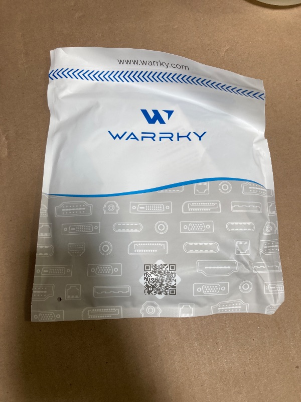 Photo 1 of WARRKY USB C to HDMI Cable 4K 60Hz[Anti-Interference, Gold-Plated Plugs] Aluminum HDR Type-C to HDMI 2.0 Cord, Thunderbolt 3/4/5 Compatible for iPhone 15/16 Series, MacBook, iMac, iPad Pro, Galaxy-6ft