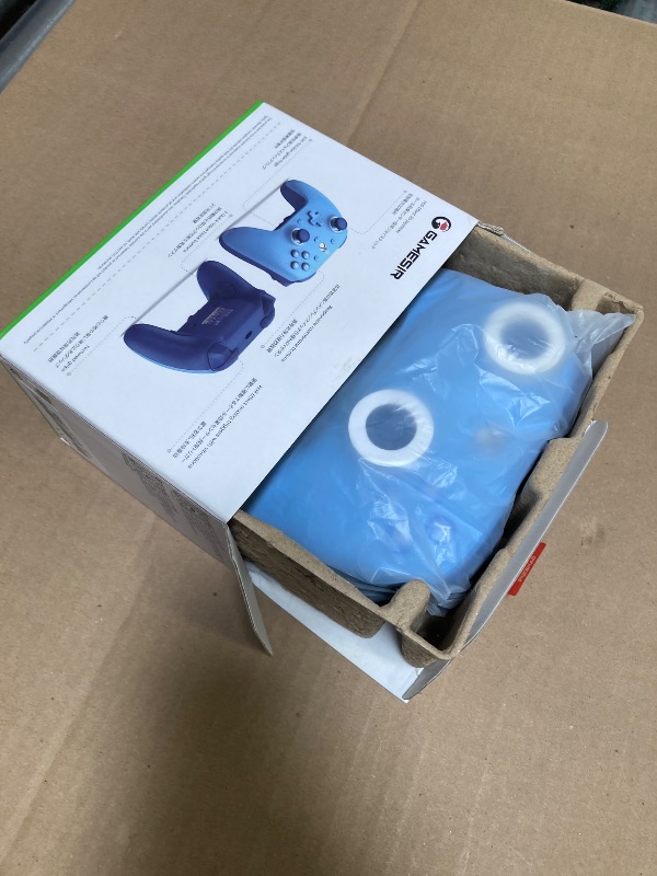 Photo 1 of GameSir G7 SE Blue Wired Xbox Controller for PC, Xbox Series X/S, Xbox One, Officially Licensed Hall Effect Xbox Controller with 3.5mm Earphone Port, 2 Mappable Back Buttons, 1000hz, Anti Stick-Drift