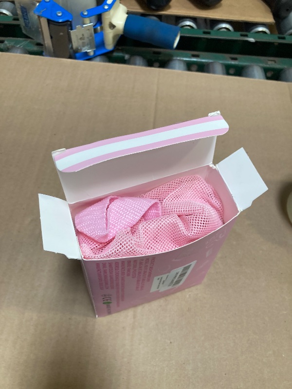Photo 1 of famichan Mesh Shower Caddy Portable with Drawstring, Dorm Room Essentials for College Students Girls, Large Shower Bag for Camping,Swimming,Gym,Travel,Bathroom - Pink