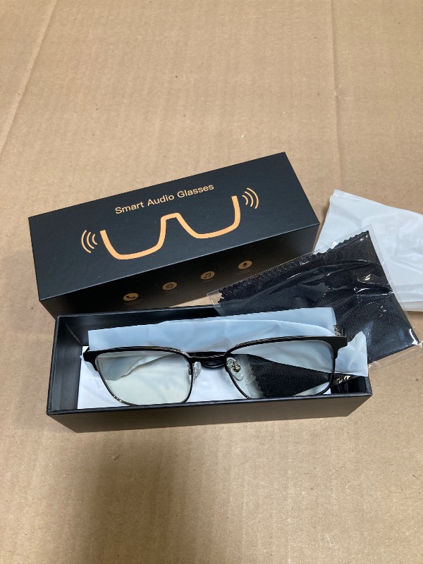 Photo 1 of MNVOEQSmart Translation Glasses with AI for Men Women with Wireless Bluetooth&140+ Languages Real-timeTranslation for Men Women with Speakers Translator Glasses with Color Changing