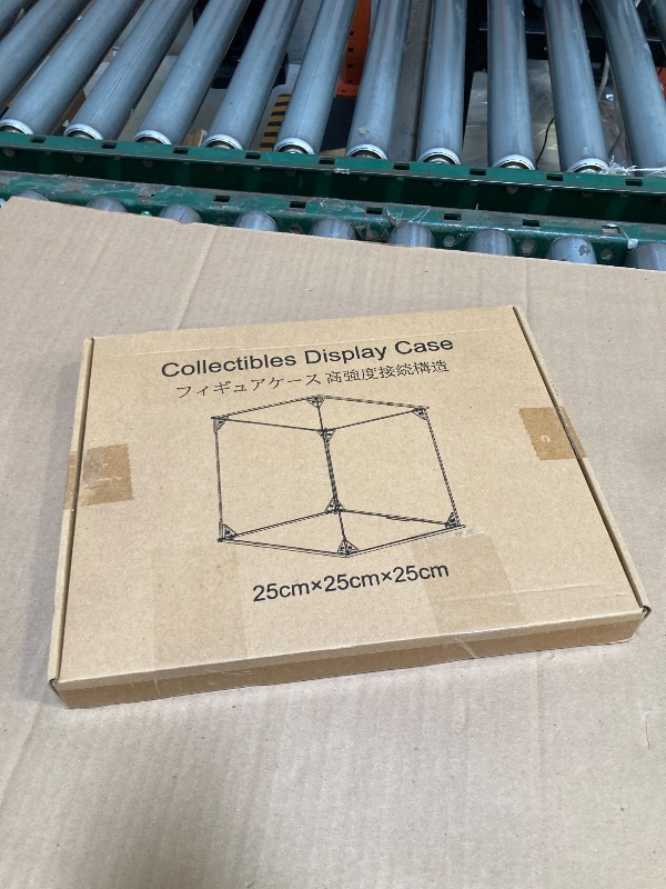 Photo 1 of Acrylic Display Case Clear Action Figure Display Case with Mirrored Back, Dustproof Protection Display Box Alternative Glass Case for Collectibles Figures Models Doll Toys (10x10x10 inch, 25x25x25cm)
