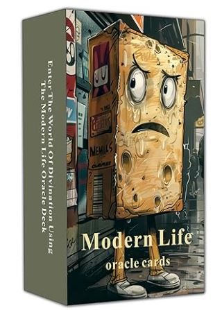 Photo 1 of Modern Life Oracle: Oracle Card Deck of Wisdom and Humor for Navigating Everyday Chaos, Practical Wisdom, Easy Handling of Complexities
