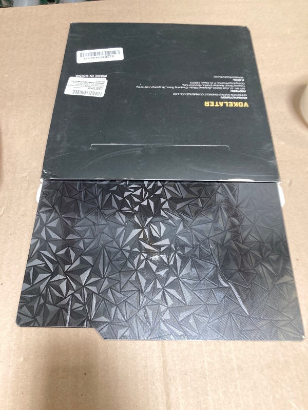 Photo 1 of 3D Printer Build Plate for Bambu Lab X1 X1C X1E P1P P1S A1, 3D Printer Accessories PEY Dual Texture 257x257mm, Flexible Spring Steel Hot Bed Platform Sheet