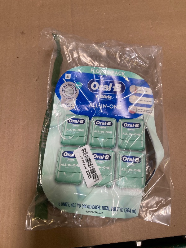 Photo 1 of Glide Crest Comfort Plus Dental Floss Mint 40m Each (6 Pack)