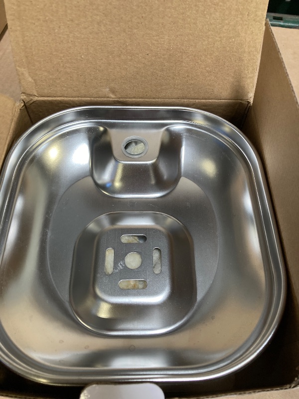 Photo 1 of Homtyler Cat Water Fountain, Stainless Steel Pet Water Fountain for Cats Inside, 3 Filters&Ultra-Quiet Pump, 2.2L/73oz Automatic Dog Dispenser Water Bowl, Multiple Pets Water Fountain