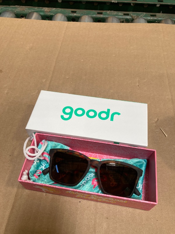 Photo 1 of goodr Smaller Is Baller Brown One Size