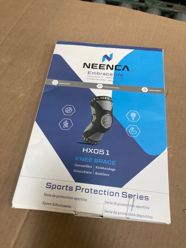 Photo 1 of NEENCA Professional Knee Brace for Pain Relief, Medical Knee Support with Patella Pad & Side Stabilizers, Compression Knee Sleeve for Meniscus Tear, ACL, Joint Pain, Runner, Workout - FSA/HSA Eligible