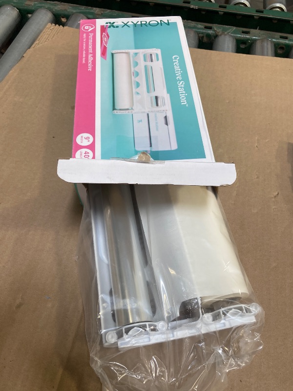 Photo 1 of Xyron Repositionable Adhesive Refill for Creative Station, 9" x 40', Refill-Cartridge for Label Maker, Laminator Machine, Scrapbooking Supplies, Home Office & Home School Craft Supplies (AT906-40)