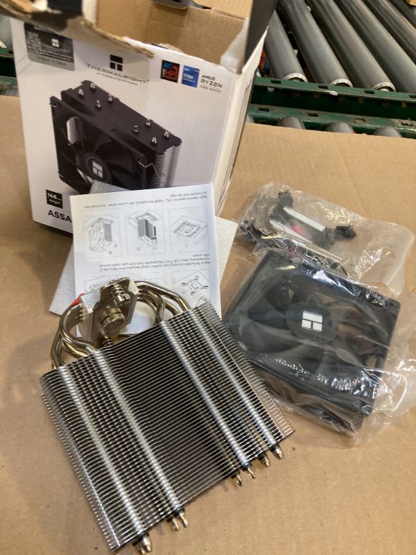 Photo 1 of Thermalright Assassin X120 Refined SE CPU Air Cooler, 4 Heat Pipes, TL-C12C PWM Fan, Aluminium Heatsink Cover, AGHP Technology, for AMD AM4/AM5/Intel LGA 1150/1151/1155/1200/1700/1851(AX120 R SE)