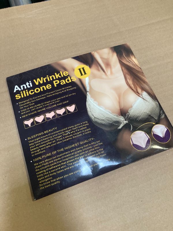 Photo 1 of YIshiQI Neck Wrinkle Patches Reusable Chest Wrinkle Pads - 11 pcs Anti Wrinkles pads Silicone face patches for Skin Lines Prevention,Overnight Wrinkle Remover while Sleeping