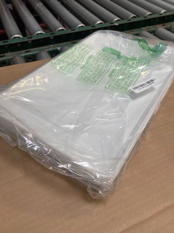 Photo 1 of Lifewit Serving Tray Plastic for Party Supplies, 15" x 10" Platters for Serving Food, 6 pcs White Reusable Tray for Veggie, Snack, Fruit, Cookies, Desserts in Kitchen/Pantry Organization