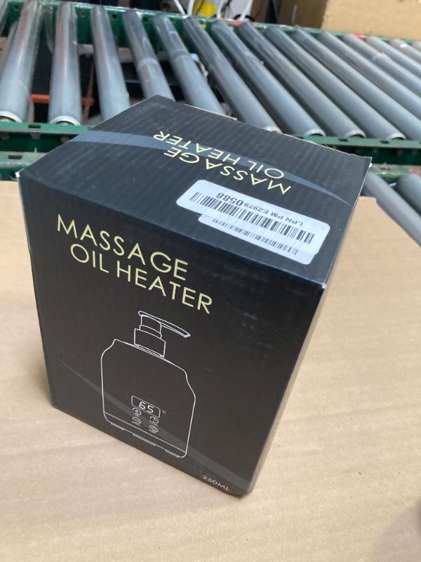 Photo 1 of Massage Oil Warmer with Two Oil Bottle Dispenser, Lotion Bottle Warmer Dispenser Heater, Smart Touch Key Electric Warm Lotion Dispenser, Lube Gel Cream Warmer for Home Pro Salon Spa Massage