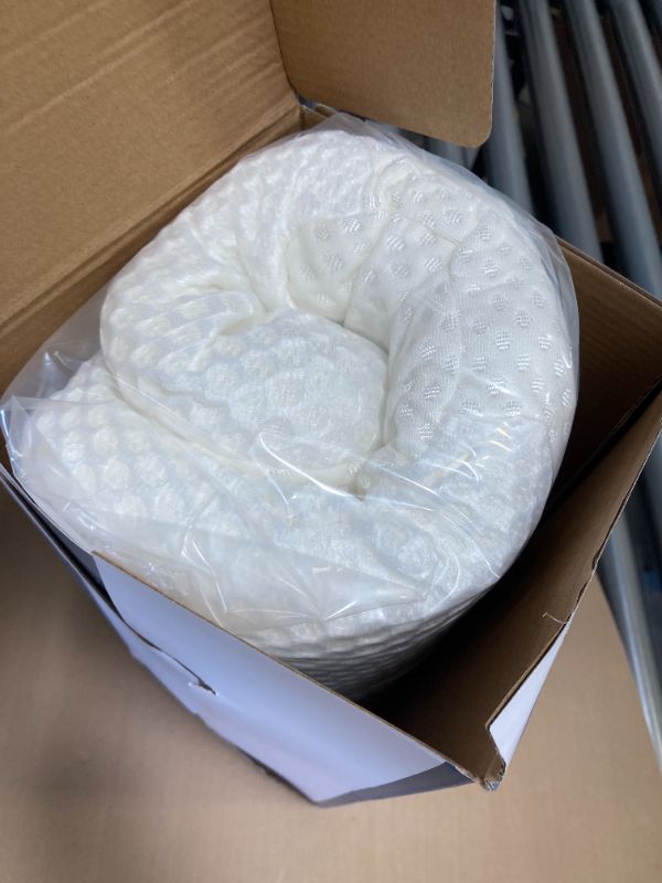 Photo 1 of Osteo Cervical Pillow for Neck Pain Relief, Hollow Design Odorless Memory Foam Pillows with Cooling Case, Adjustable Orthopedic Bed Pillow for Sleeping, Support for Side Back Sleepers