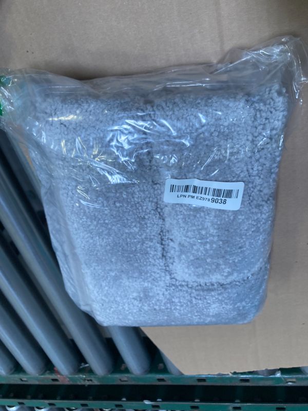 Photo 1 of GRANNY SAYS Gray Bathroom Rugs, Bath Mats for Bathroom Non-Slip, Super Soft and Water Absorbent, Microfiber Bath Rugs, Machine Wash Dry, Bath Rugs for Floor, Tub and Shower, 32" x 20"