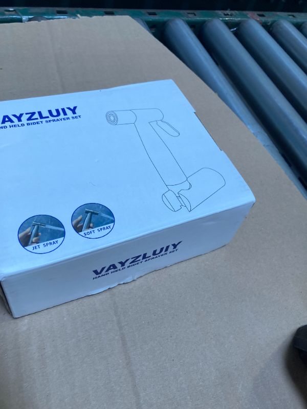 Photo 1 of Vayzluiy Handheld Toilet Bidet Sprayer for Toilet-Adjustable Water Pressure Control with Bidet Hose for Feminine Wash, Stainless Steel Brushed Nickel Cloth Diaper for Baby Wash (Stainless Steel, 1)