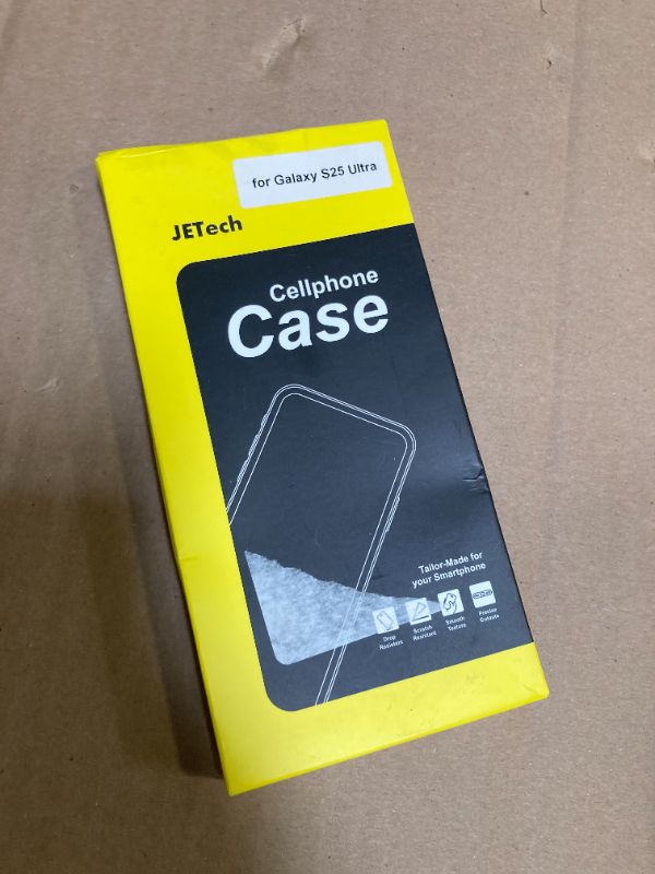 Photo 1 of JETech Slim Case for Samsung Galaxy S25 Ultra 5G with Camera Lens Full Protection, Ultra-Thin Lightweight Matte Finish Minimalist Protective Phone Cover (Titanium Black)
