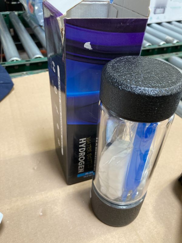 Photo 1 of 2025 New Hydrogen Water Generator Bottles, Portable Hydrogenated Water Bottle with SPE PEM Technology, 420ml Hydrogen Water Bottle Generator, Rechargeable Ionizer Machine for Home, Office, and Travel