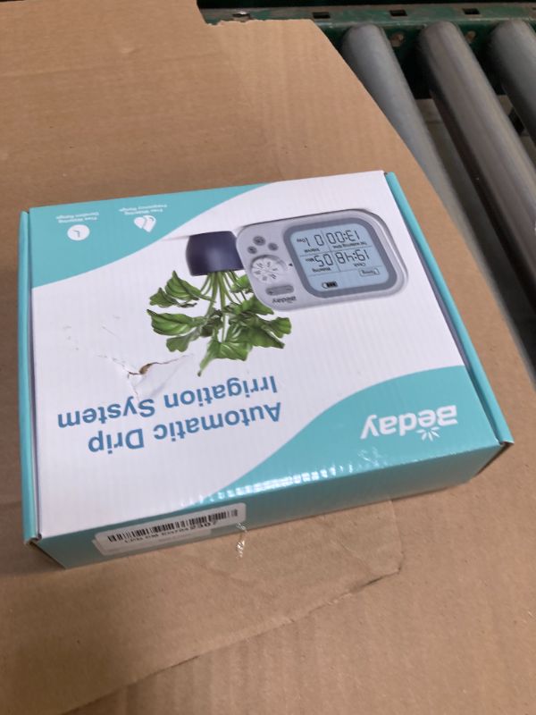 Photo 1 of Automatic Plant Waterer Indoor Self Watering System for 15 Potted Plants, Auto Drip Irrigation Kit Programmable Water Timer with Smart Humidity Detection