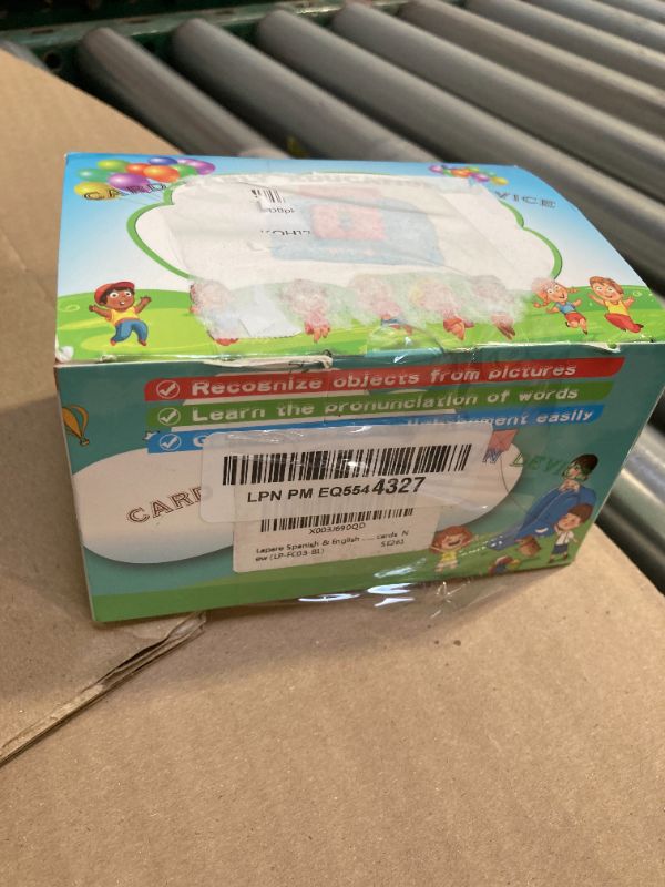 Photo 1 of Lapare Spanish and English Bilingual Audible Flash Cards Toy with Music, Learn Spanish and English for Kids, Niñas, Niños, Bebes