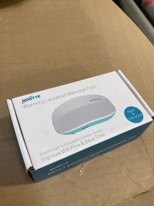 Photo 1 of KOSTTE Warming Lactation Massager 2-in-1, Breastfeeding Support for Clogged Ducts, Heat & Vibration Breastfeeding and Pumping Massager,Breastfeeding Essential, 1 Pads