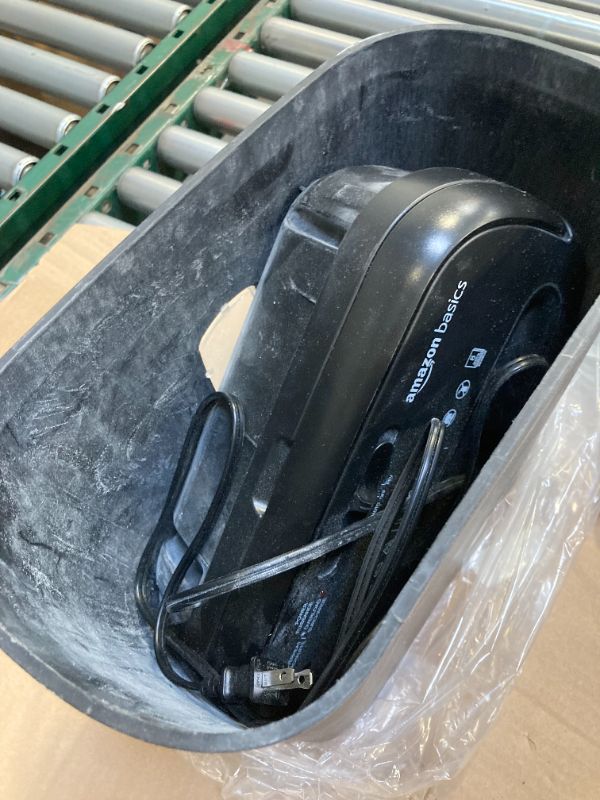 Photo 1 of Amazon Basics 8-Sheet Cross Cut Paper Shredder and Credit Card Shredder - Black