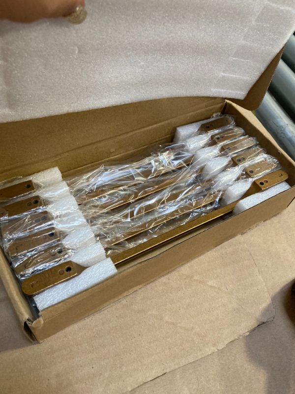 Photo 1 of Goo-Ki Antique Brass Cabinet Pulls Drawer Handles 6 Pack - 7.56"(192mm) c-c Zinc Alloy Retro Bar Handle Vintage Dresser Pull Kitchen Hardware for Dresser Cupboard Closet Wardrobe